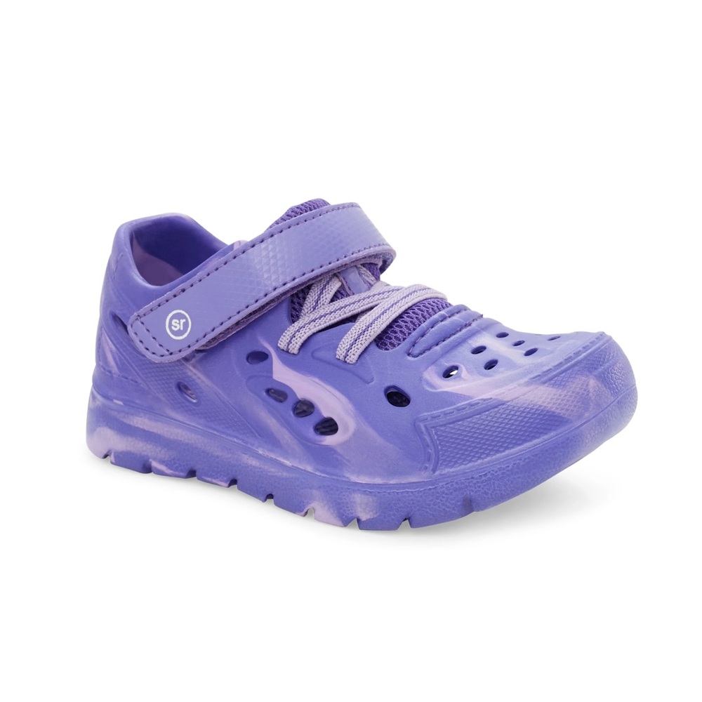 Stride Rite Oceano Sandal Purple Swirl, size 7 M (little kids)